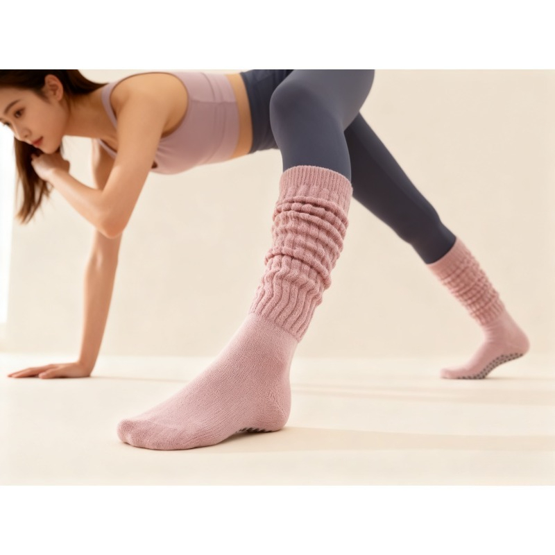 Youtube Yoga Pilates - Women Cotton Non Slip Pilate Socks