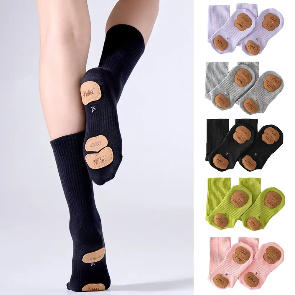 Pilates Yoga &A - Non Slip Modern Dance Yoga Socks