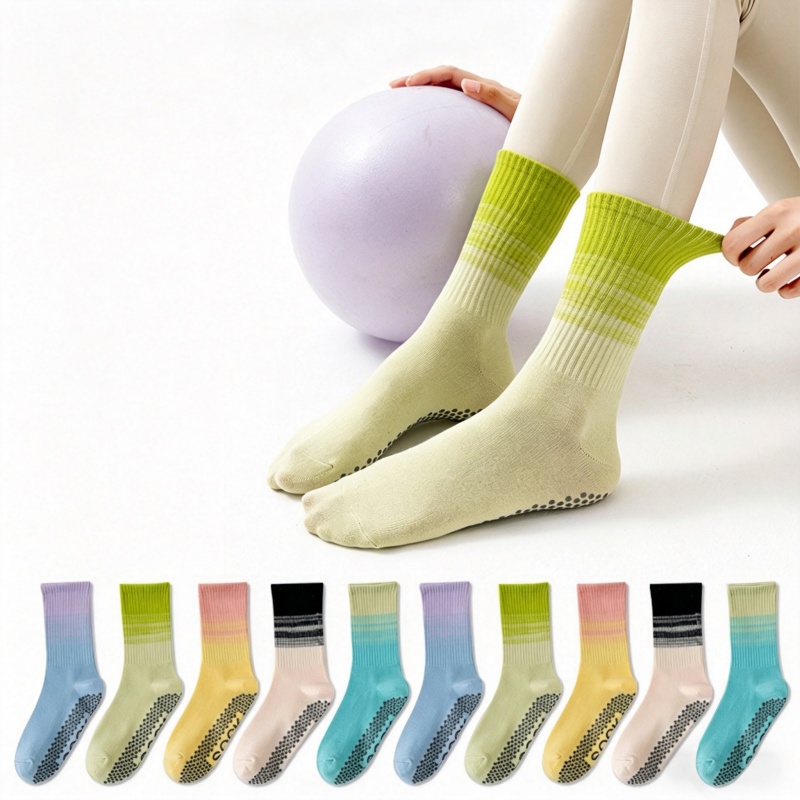 Pilates Yoga &A - Dreamlikelin 1 Pair Women's Mid-Calf Yoga