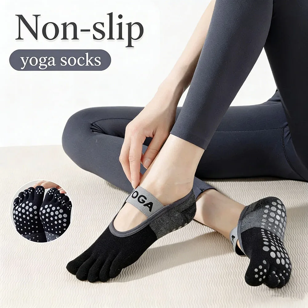 Youtube Yoga Pilates - 1 Pair of Women's Five Finger