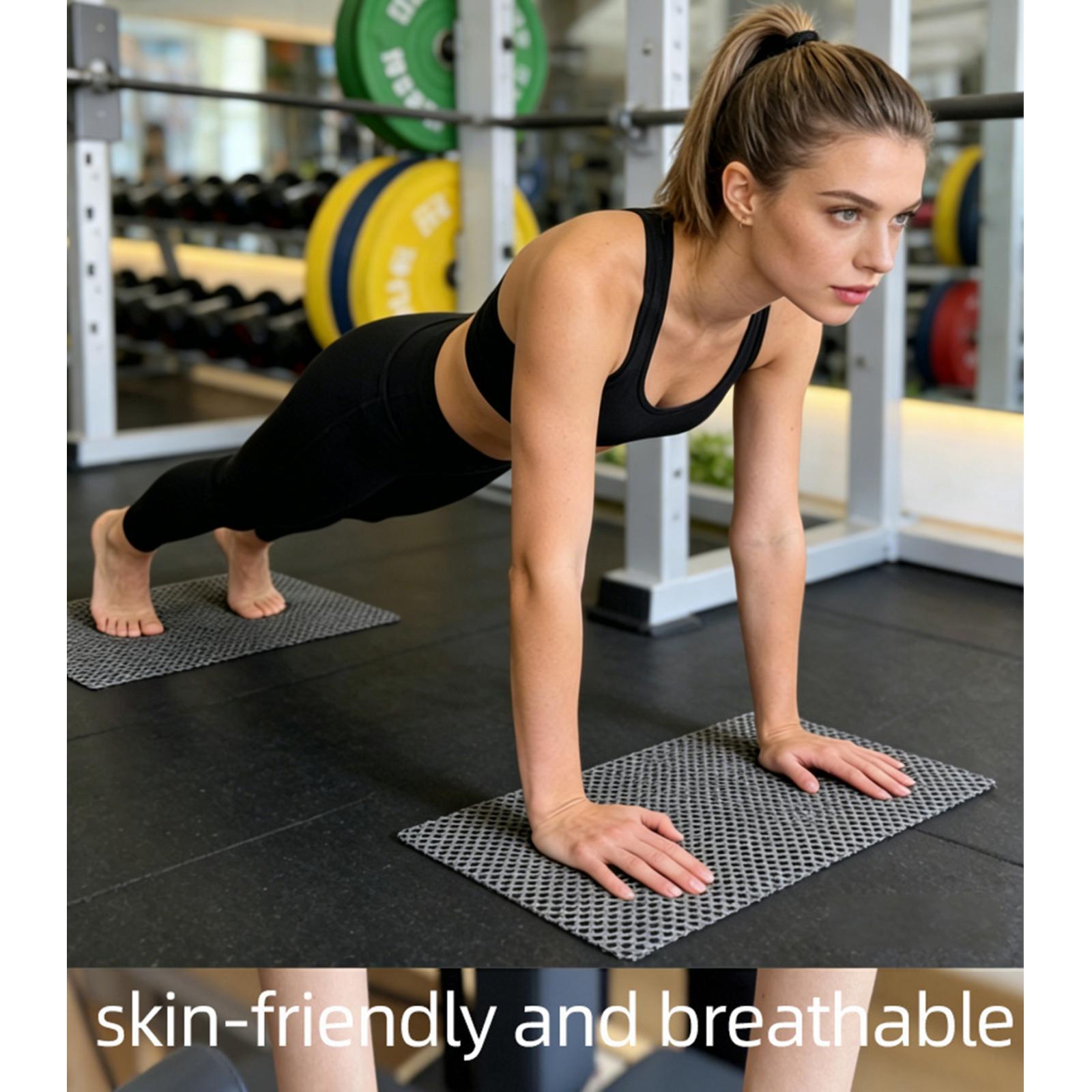 Pilates Yoga Training - 2Pcs/Set Pilates Nonslip Mat Stable PVC