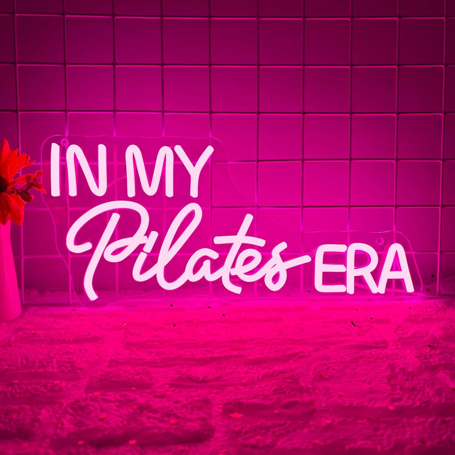 In My Pilates Era Neon Sign Di - Pilates Yoga Room review and price