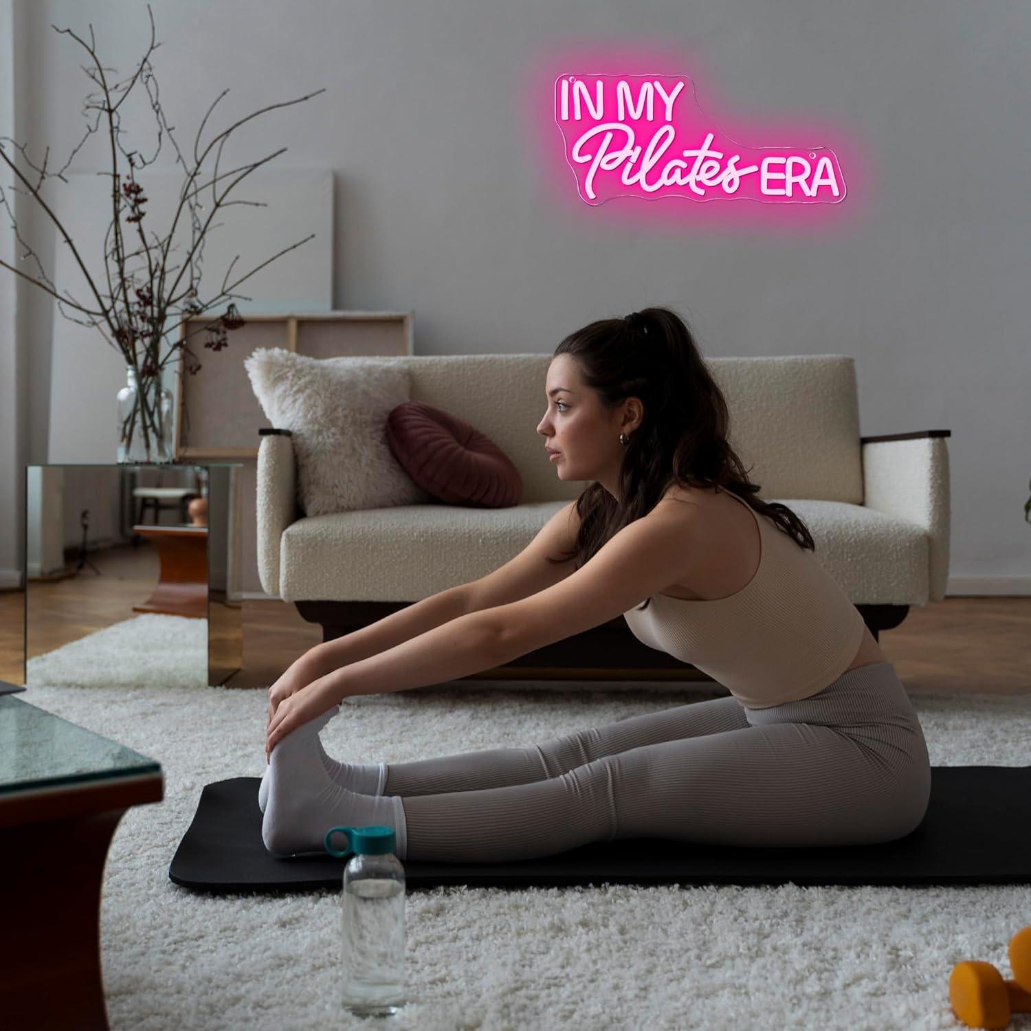 In My Pilates Era Neon Sign Di - Pilates Yoga Room review and price