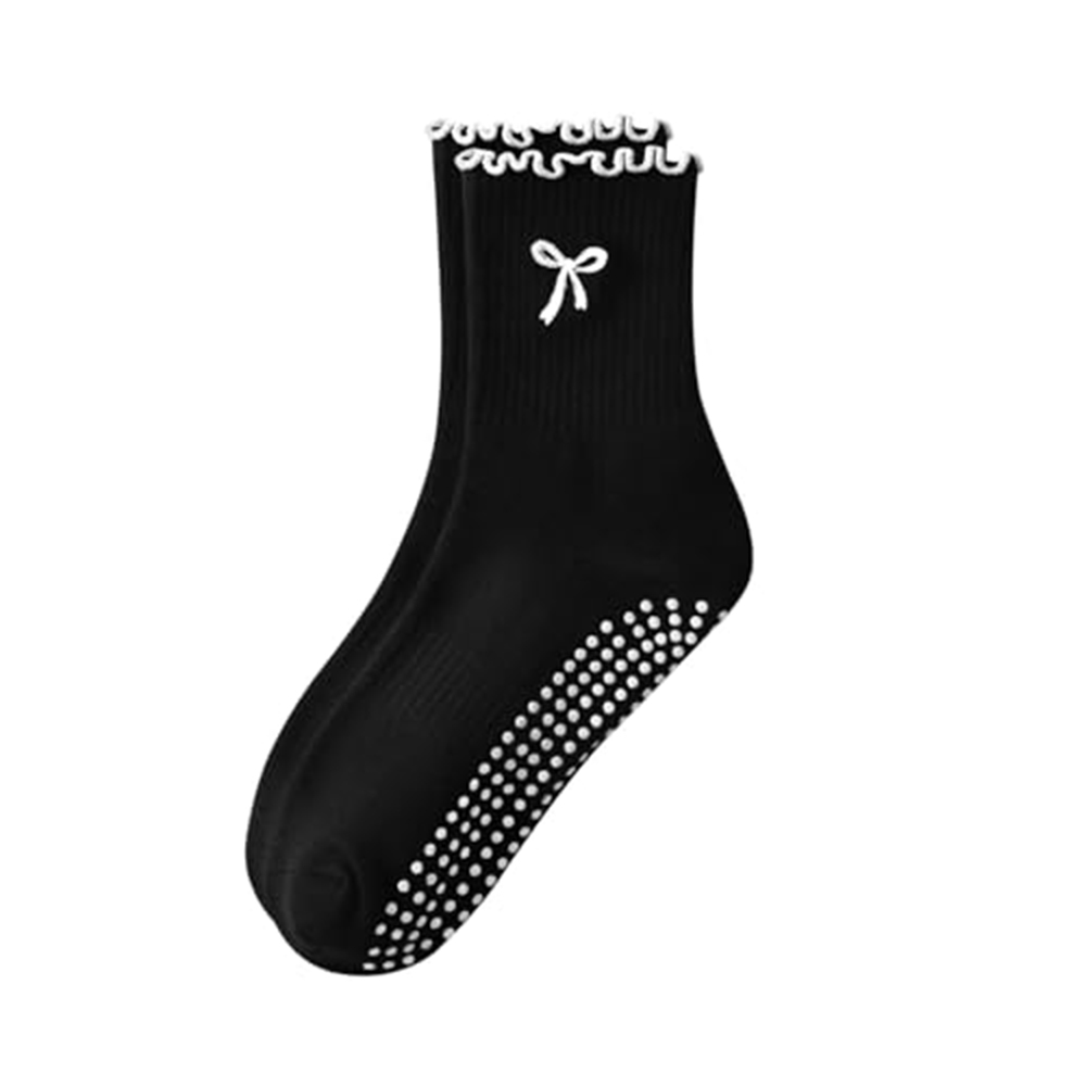 Non-Slip Grip Pilates Socks Co - Youtube Yoga Pilates review and price