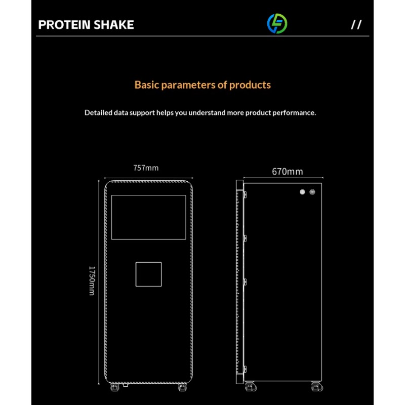 Protein Shake Vending Machine  - Pilates Yoga Room review and price