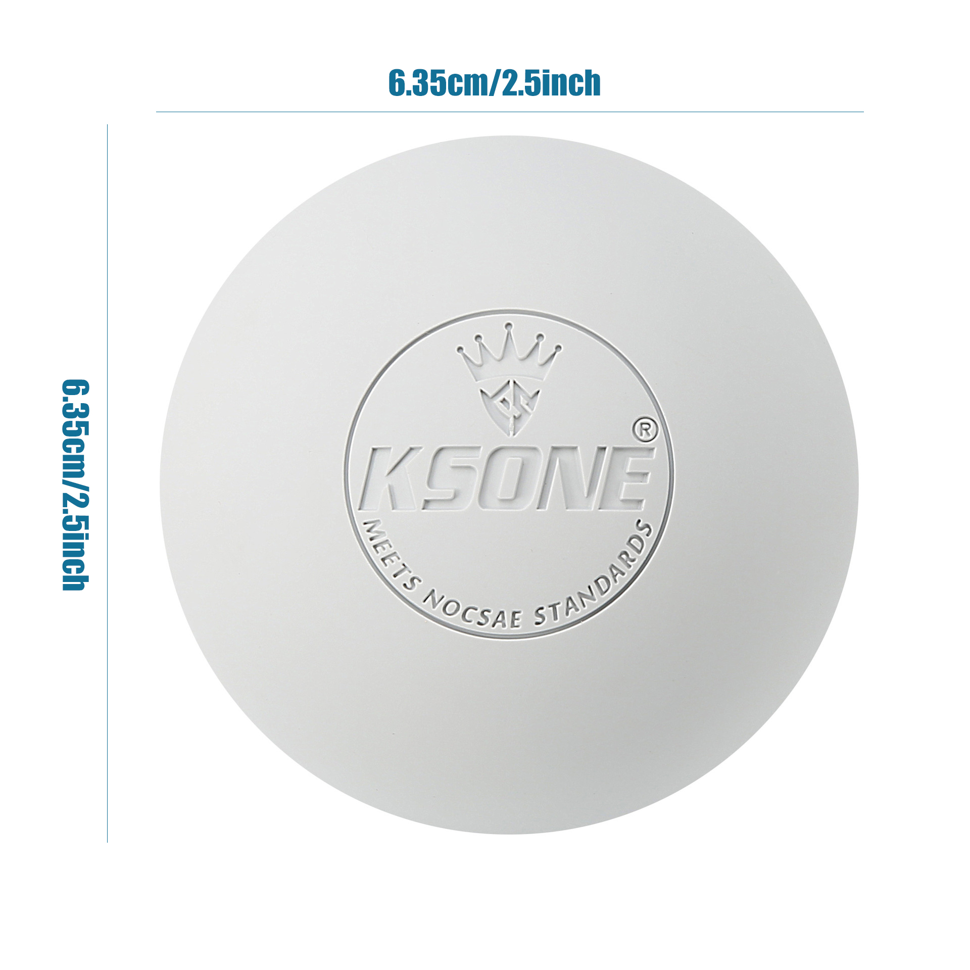 Solid Color KSONE Yoga Fascia  - Pilates Toning Ball review and price