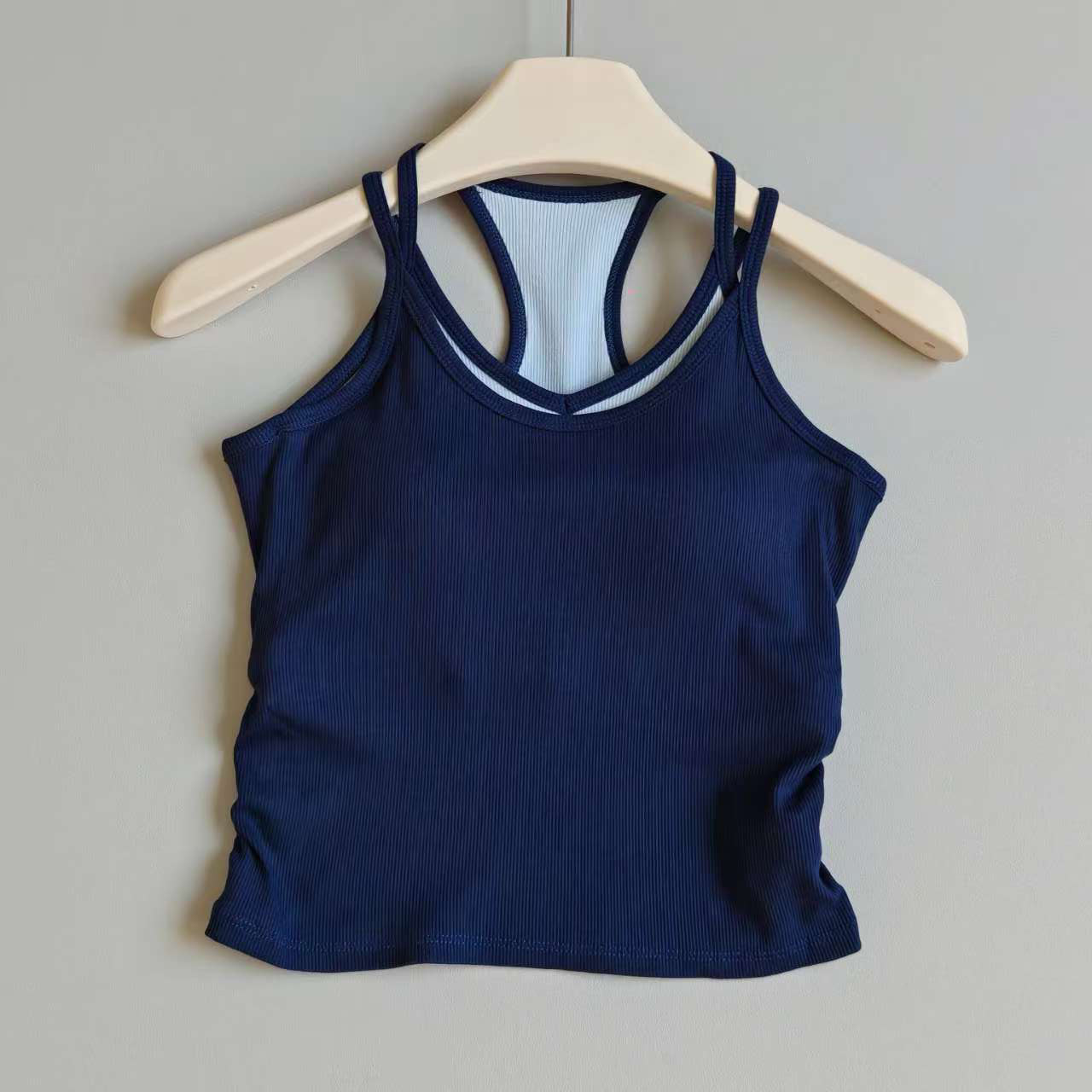 Contrast Color Yoga Vest for W - Pilates Yoga Training review and price