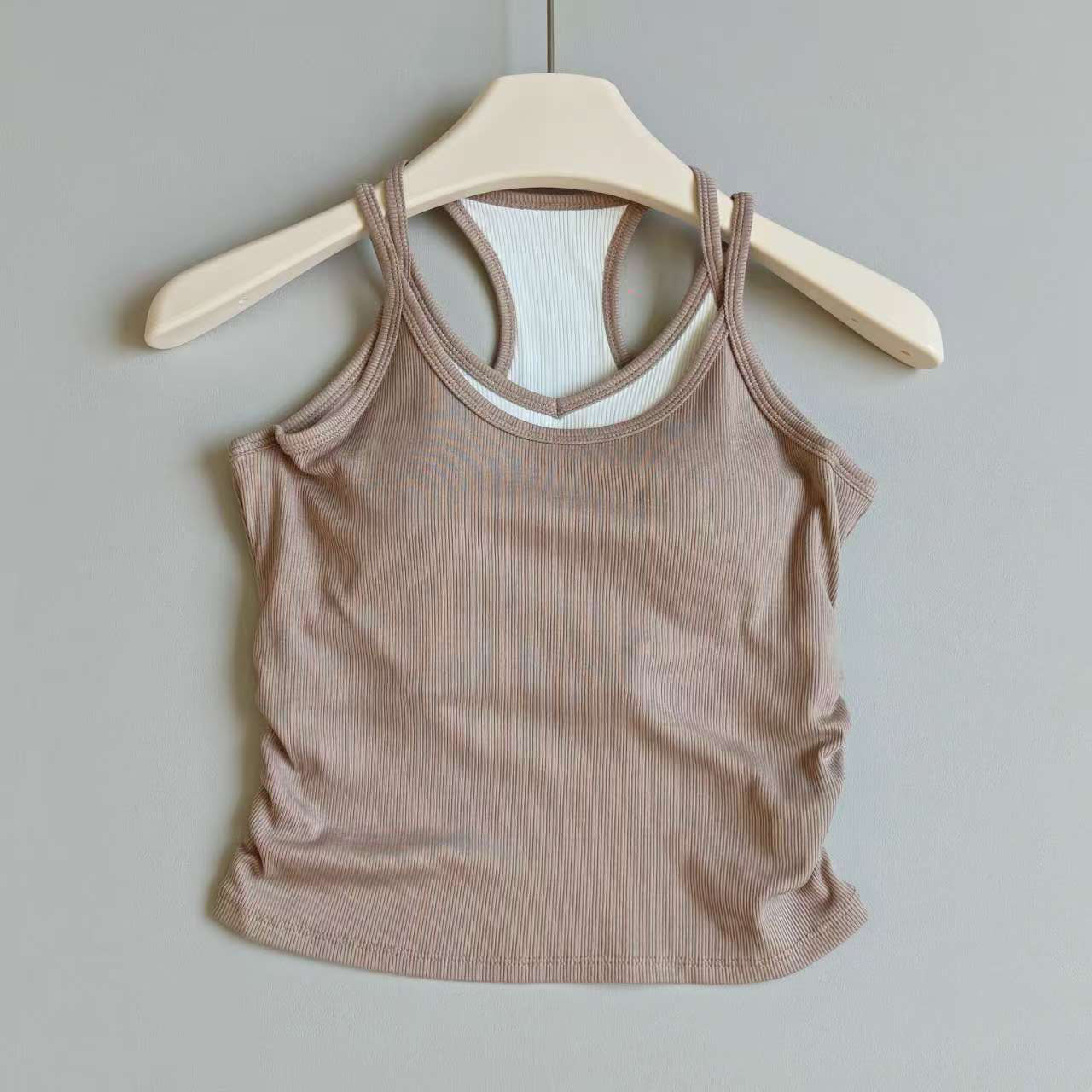 Contrast Color Yoga Vest for W - Pilates Yoga Training review and price