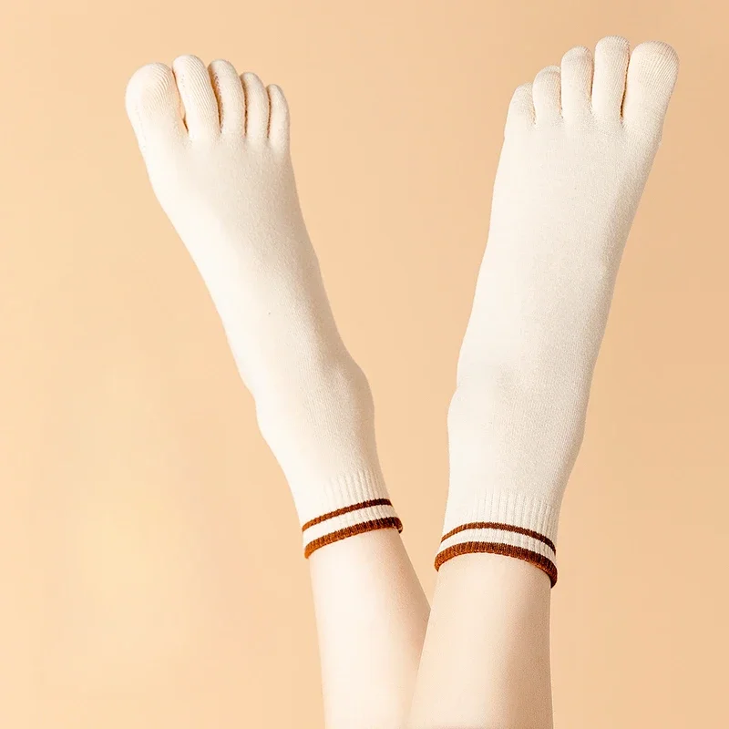 1/5 Pairs Women Cotton Five Fi - Youtube Yoga Pilates review and price