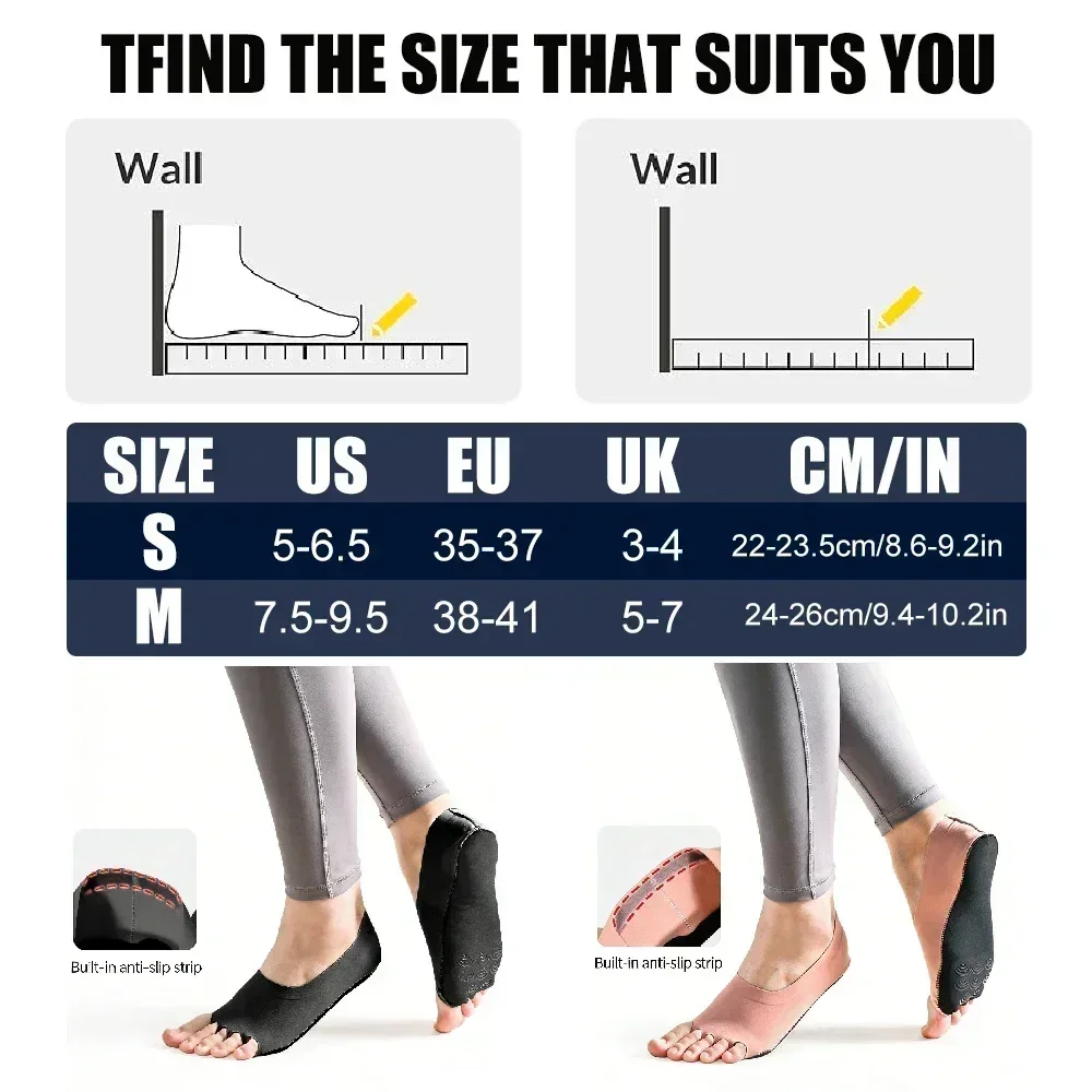 1Pair Toeless Yoga Pilates Soc - Pilates Yoga Training review and price