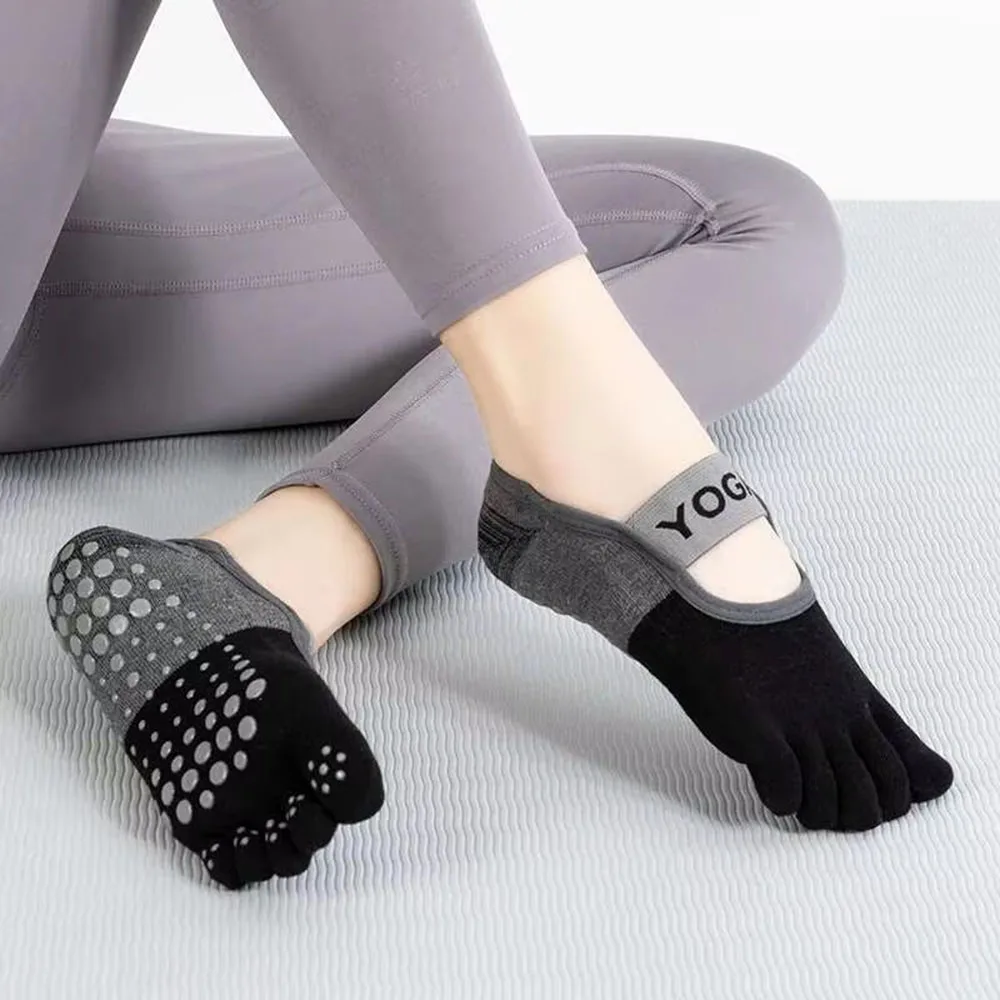 1 Pair of Women's Five Finger  - Youtube Yoga Pilates review and price