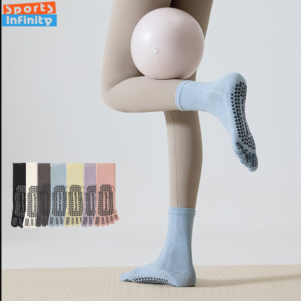 Fashion Five Finger Split Toe  - Youtube Yoga Pilates review and price