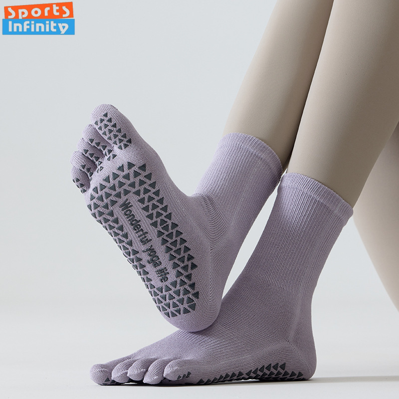 Fashion Five Finger Split Toe  - Youtube Yoga Pilates review and price