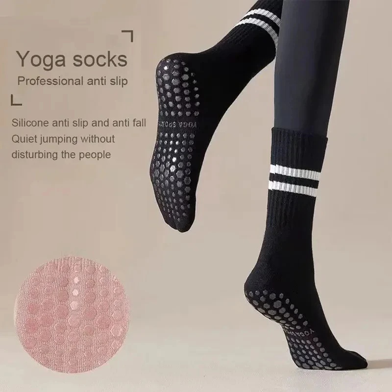 1/2/3Pair Sports Socks Cotton  - Youtube Yoga Pilates review and price