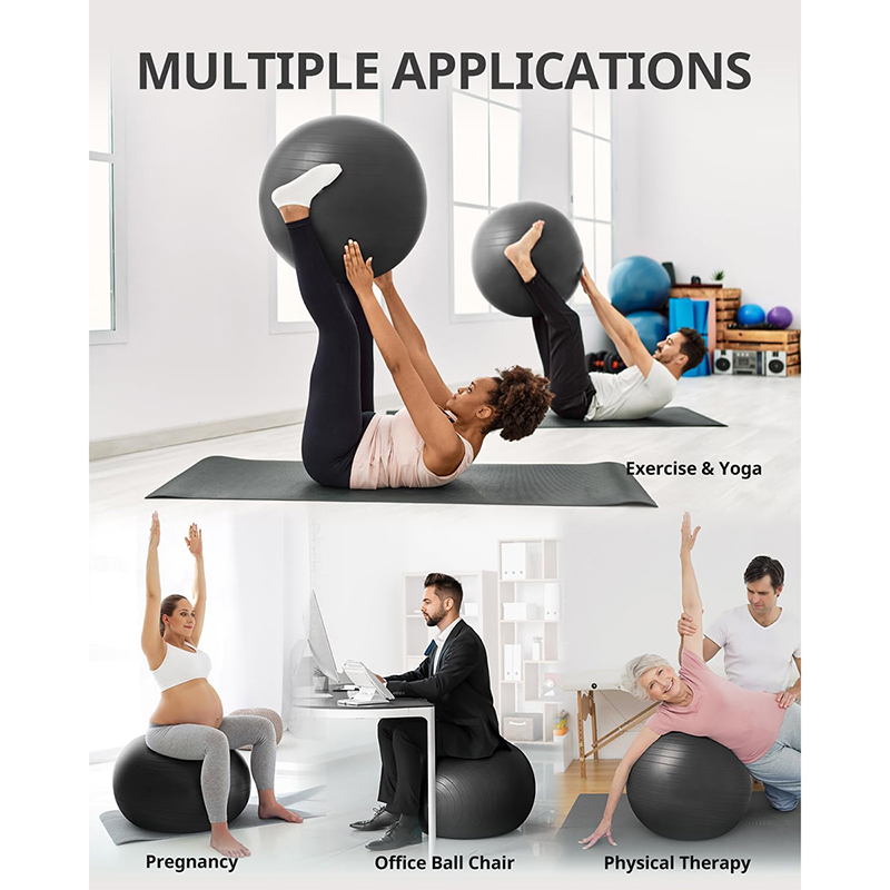 Anti-explosion Exercise Ball B - Pilates Yoga Pregnancy review and price