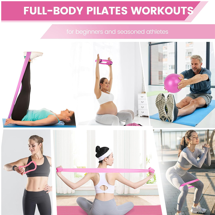 Customized LOGO 5-Piece Home G - Pilates Yoga Resistance Ring review and price