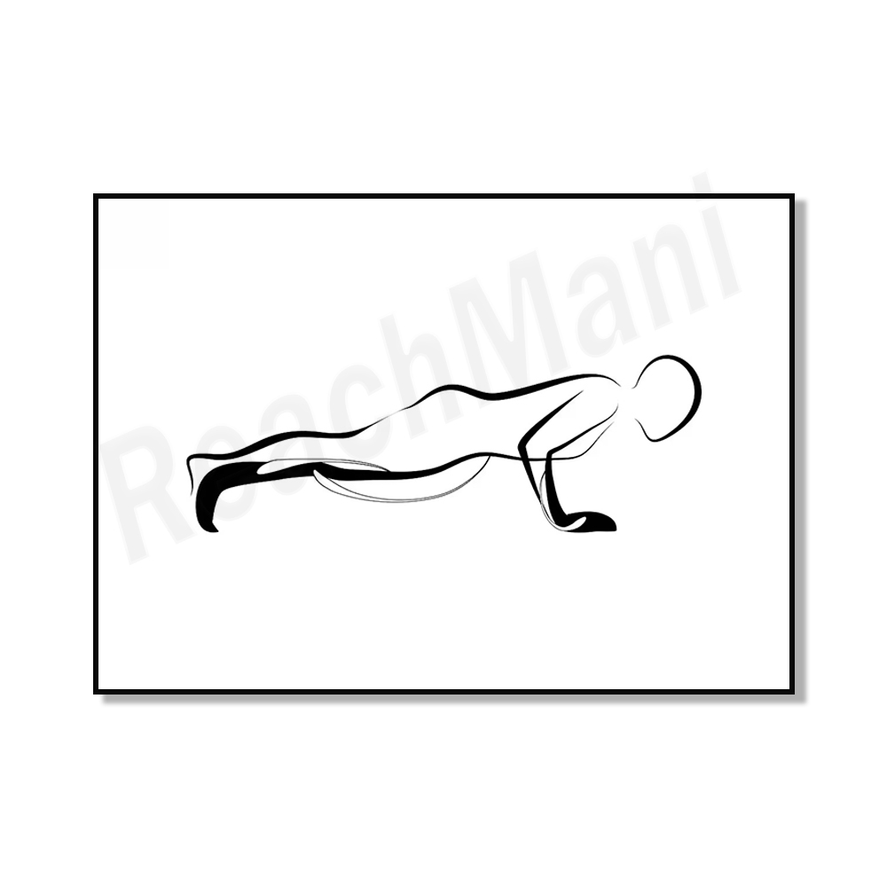 Pilates posters, Pilates push- - Pilates Yoga Room review and price