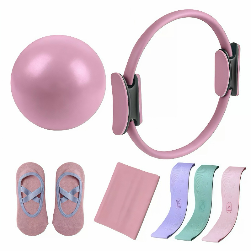 Pilates Set Shaping Five-Piece - Pilates Yoga Resistance Ring review and price