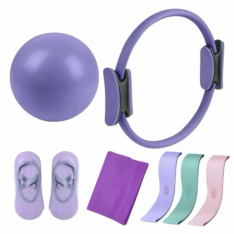 Pilates Set Shaping Five-Piece - Pilates Yoga Resistance Ring review and price