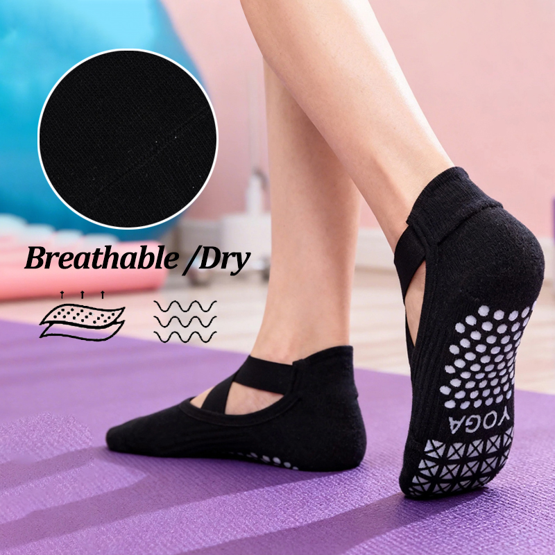 Women Non-Slip Yoga Socks Sili - Pilates Yoga &A review and price