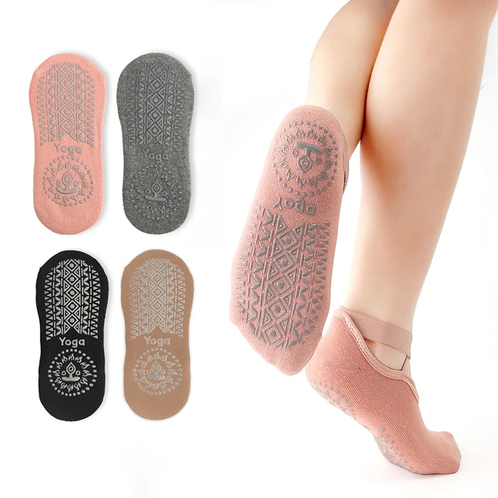 3 Pairs Yoga Sock for Women Ba - Youtube Yoga Pilates review and price