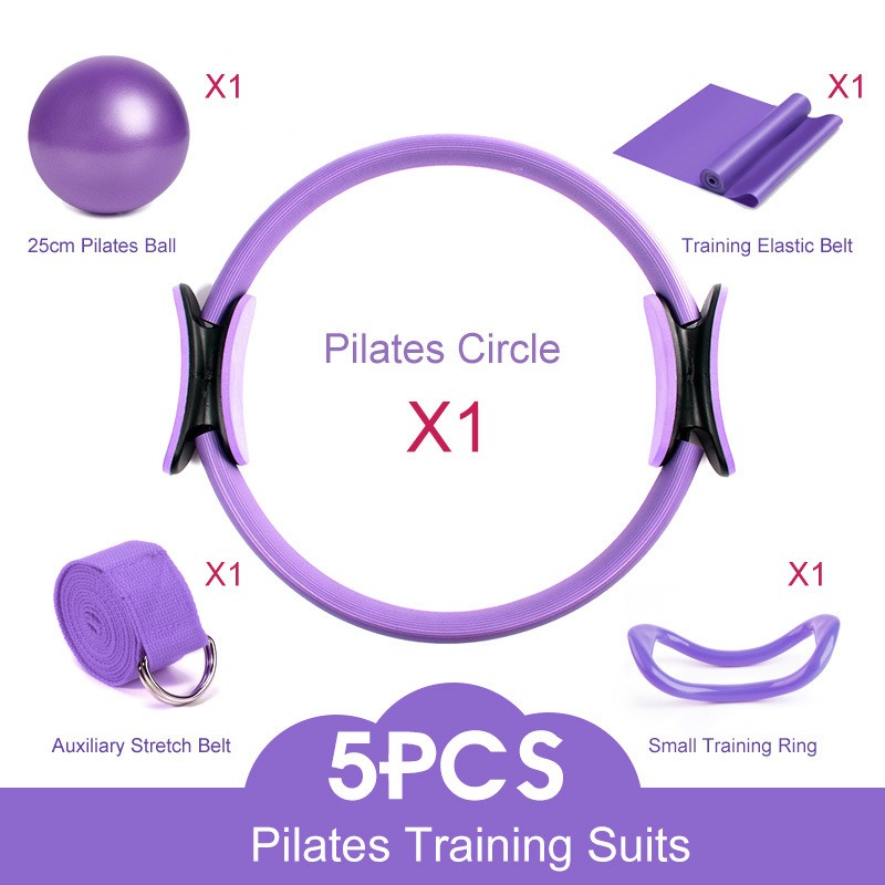 25cm Yoga Pilates Ring Set wit - Pilates Yoga Resistance Ring review and price