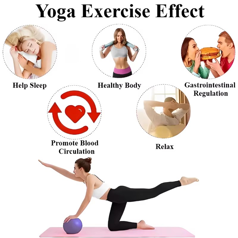 Yoga Pilates Explosion-Proof B - Pilates Toning Ball review and price