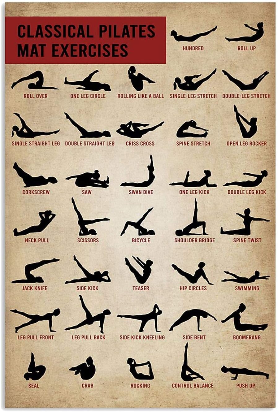 Classical Pilates Mat Exercise - Pilates Yoga Room review and price
