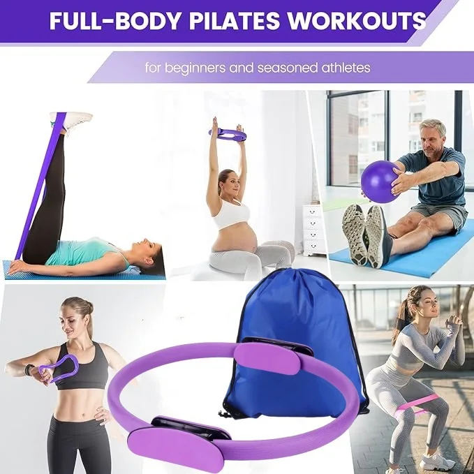 Pilates Ball Set Resistance Ba - Pilates Yoga Resistance Ring review and price