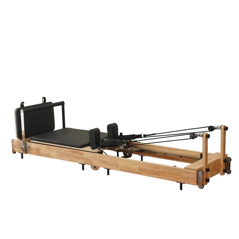 Wood Folding Pilates Reformer  - Pilates Yoga Room review and price