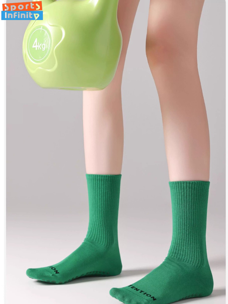 Solid Color Yoga Socks Anti Sl - Youtube Yoga Pilates review and price